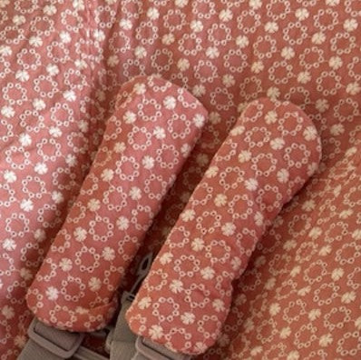 Hoes voor Stokke Tripp Trapp Newborn - Katoen / broderie rose – Lots of Lovie - kraamcadeau