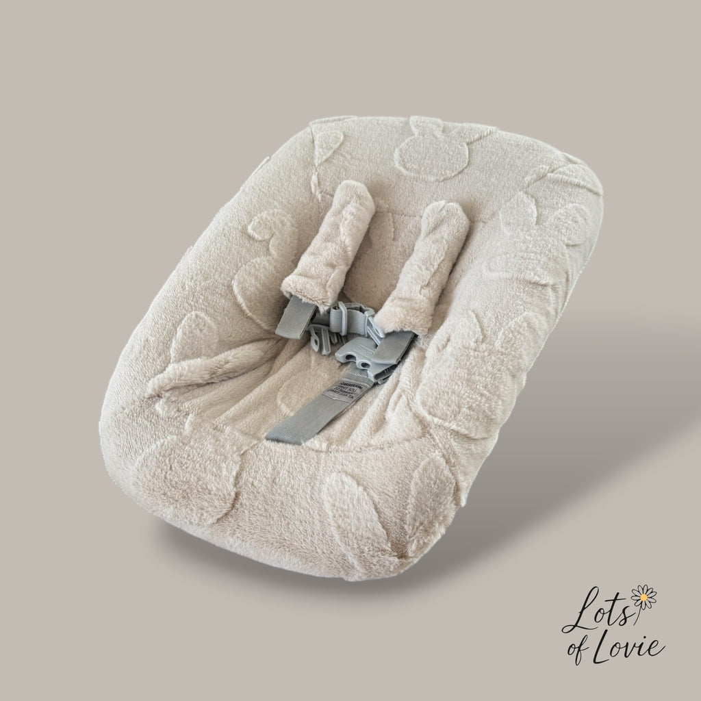 Hoes voor Stokke Tripp Trapp Newborn in heerlijk zacht stofje met een super gave print – Lots of Lovie - kraamcadeau